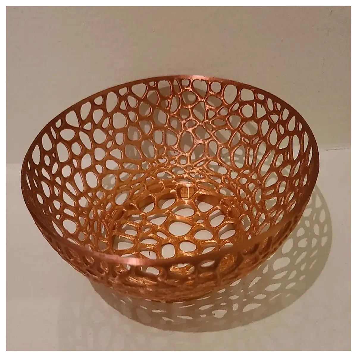 voronoi pattern serving tray modern geometric art decor kitchen counter jewelry organizer home accent