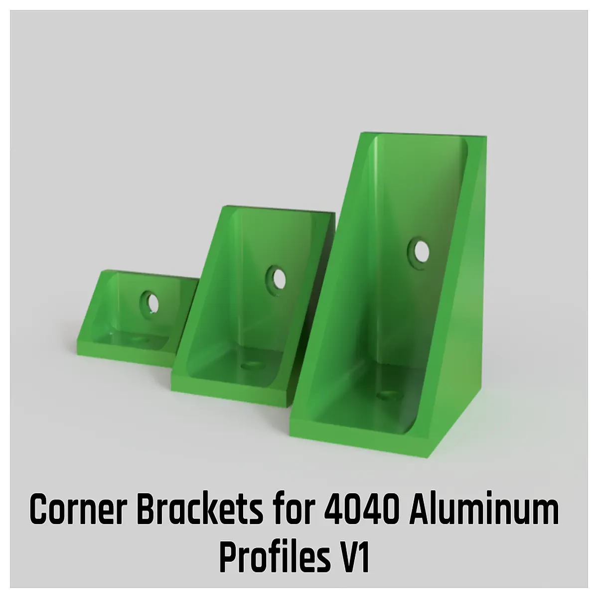 aluminum extrusion 4040 corner bracket connector duty angle piece for t slot frame assembly diy industrial
