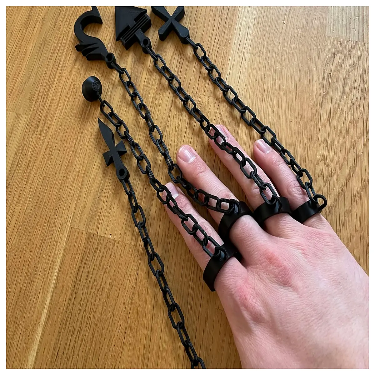 hunter x hunter kurapika chain necklace cosplay prop