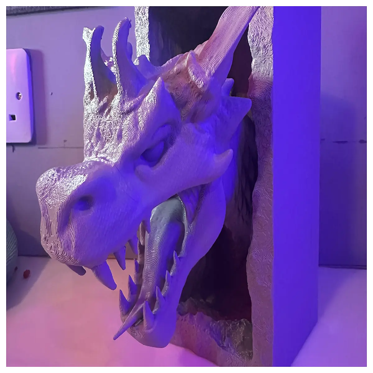 dragon bookmark cave figurine fantasy desk accessory for readers