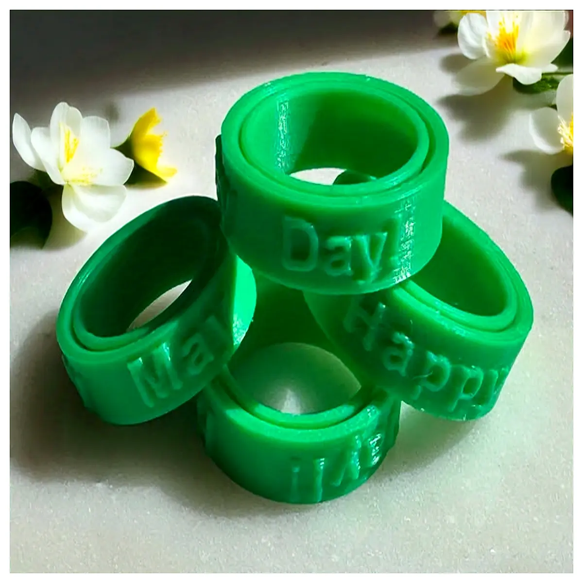 fidget spinner ring for adults stress relief anxiety toy metal spinning finger jewelry gift