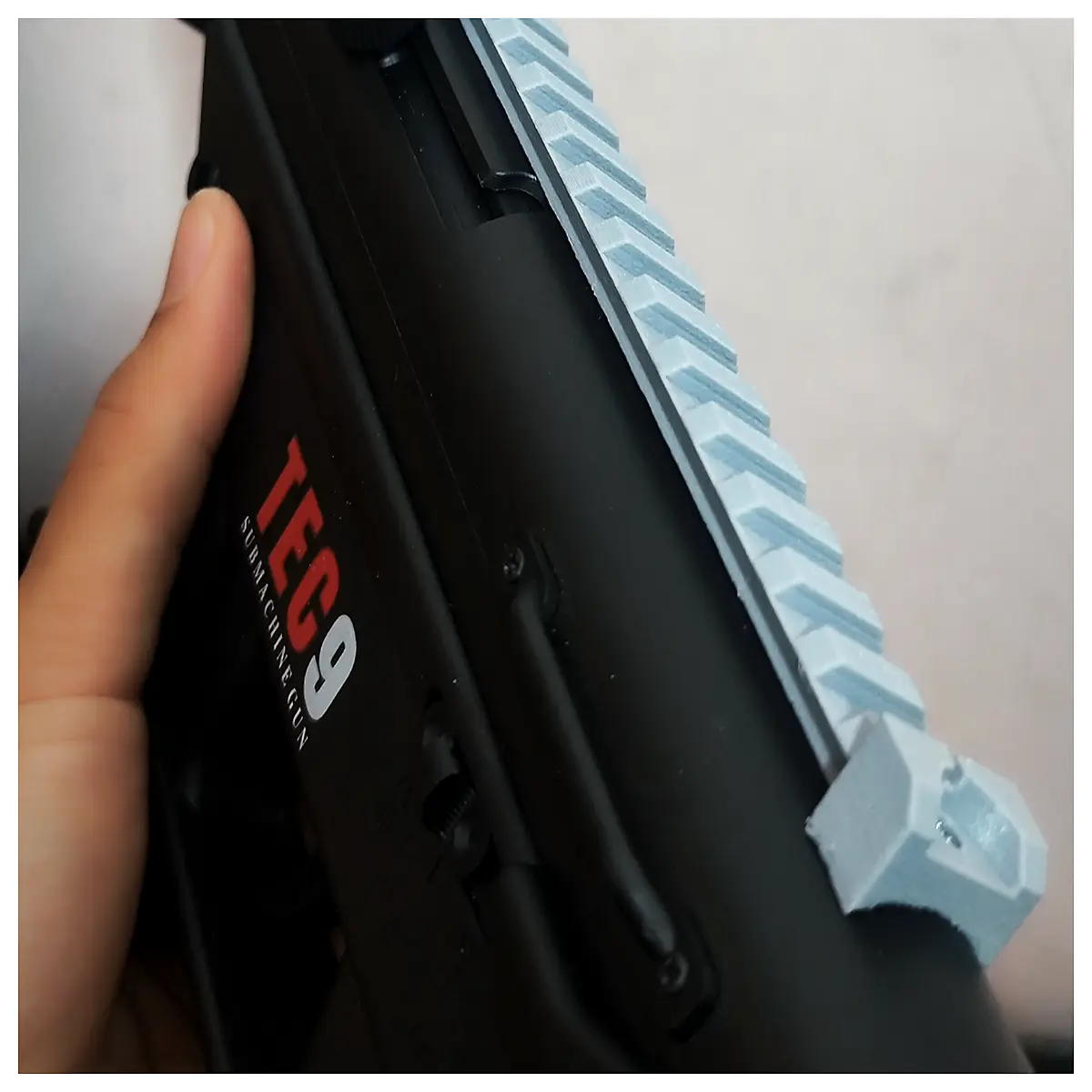 hendy tec9 upper receiver rail picatinny mount accessories for airsoft rifle
