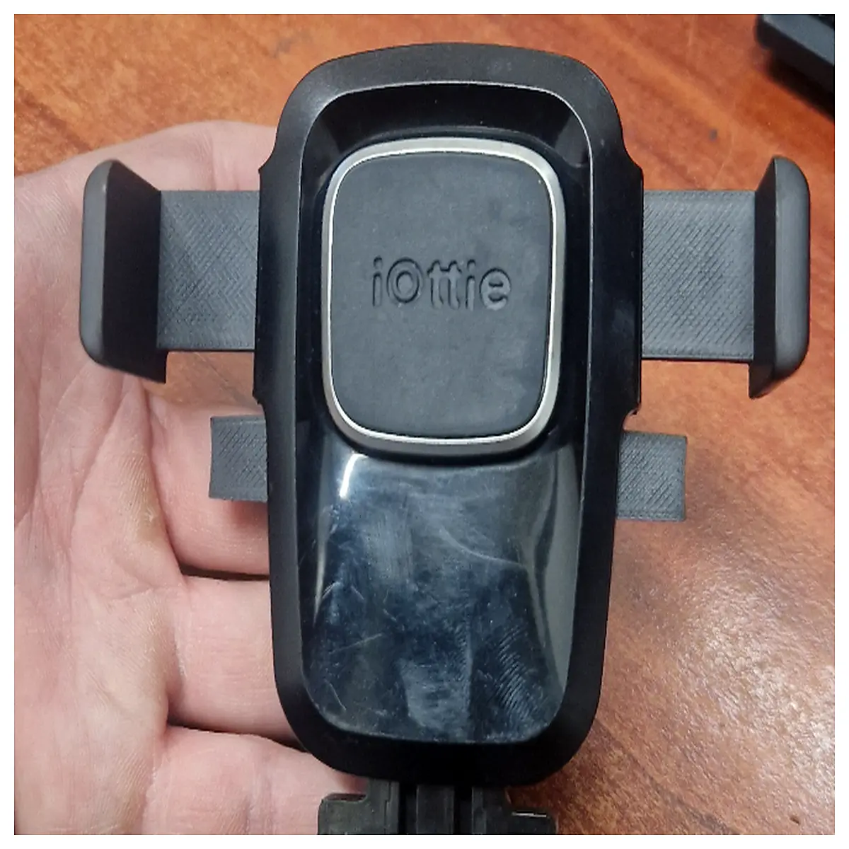 iottie one hand phone holder for car dashboard grip mount universal smartphone support
