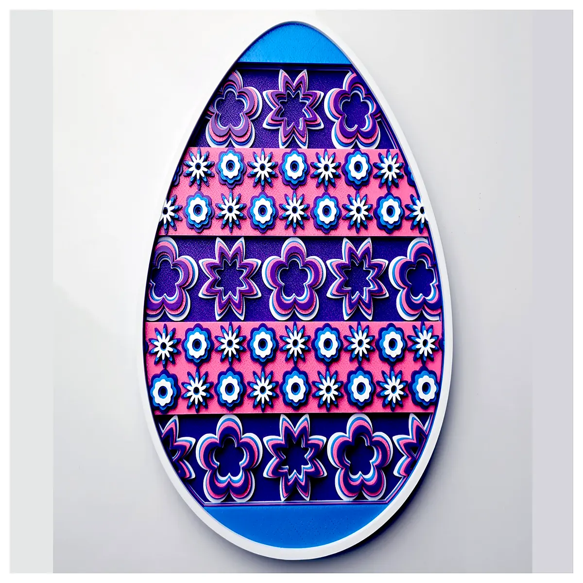 mosaic easter egg wall art home decor craft diy resin stained glass window hanging ornament spring holiday party favor