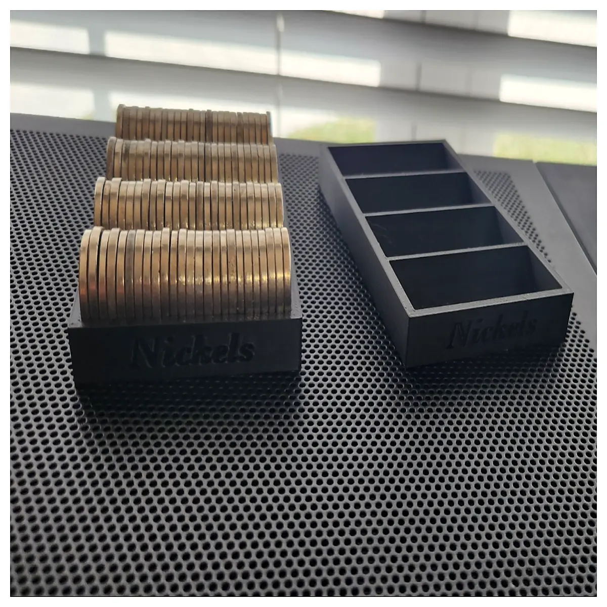 4 dollar nickel coin storage box organizer for collectors