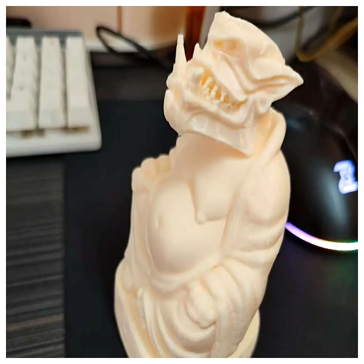 animal head buddha statue brass vintage zen garden decor spiritual altar piece home accent