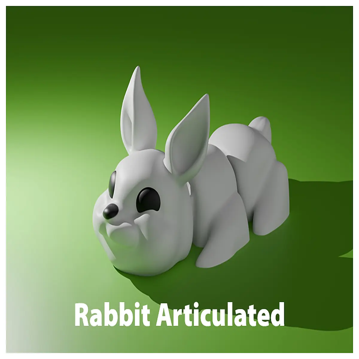 articulated rabbit plushie for posing bendable jointed stuffed animal toy realistic soft bunny doll for kids and collectors