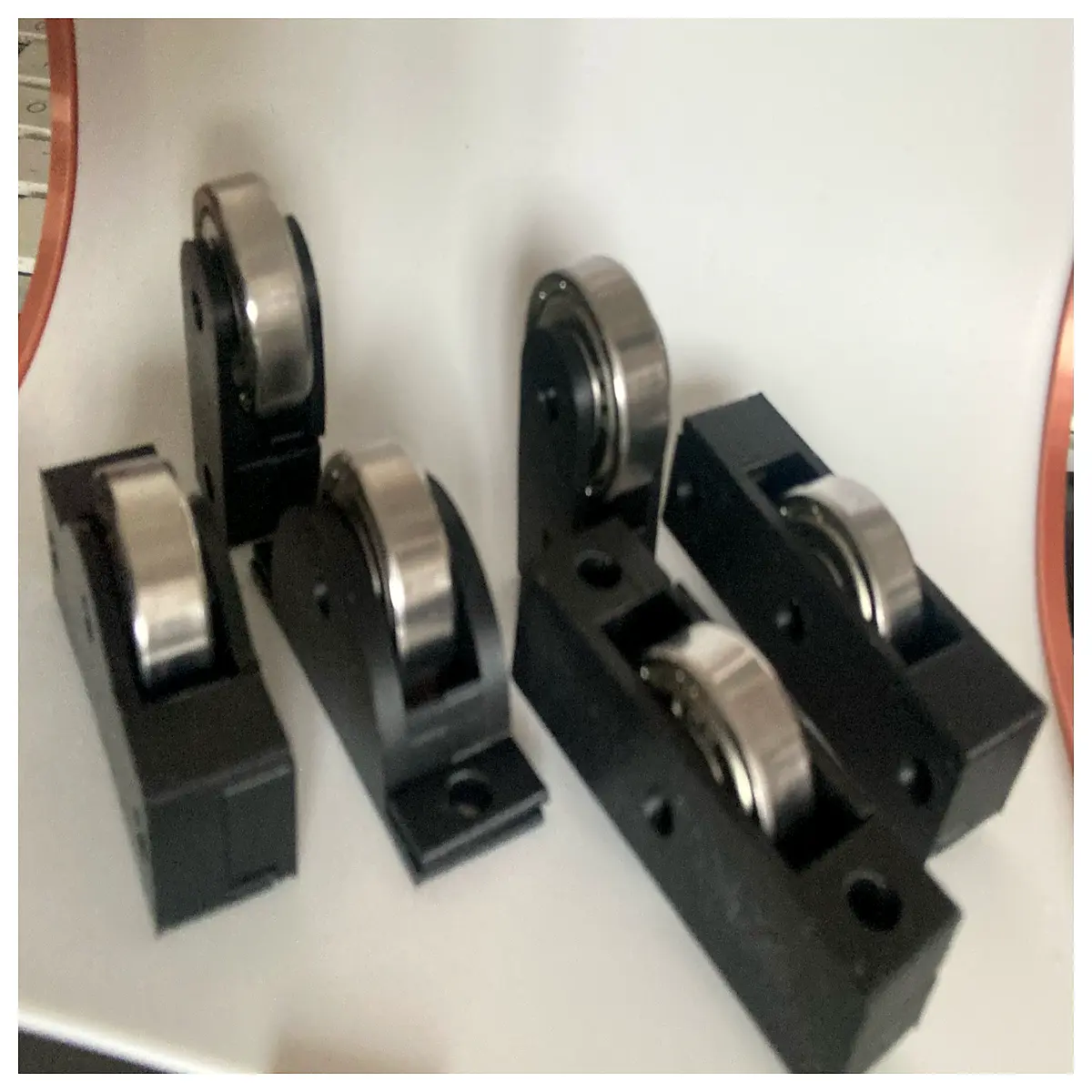 universal 608 bearing holder mount bracket for skateboard inline hockey repair tool