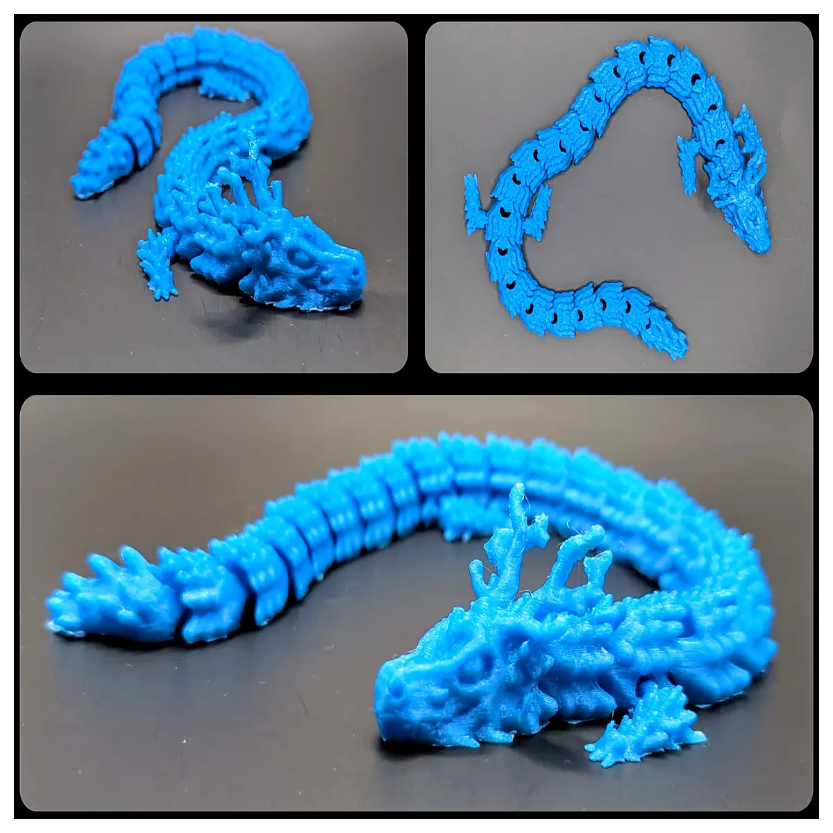 articulated baby dragon toy figure collectible plush action doll for kids gift