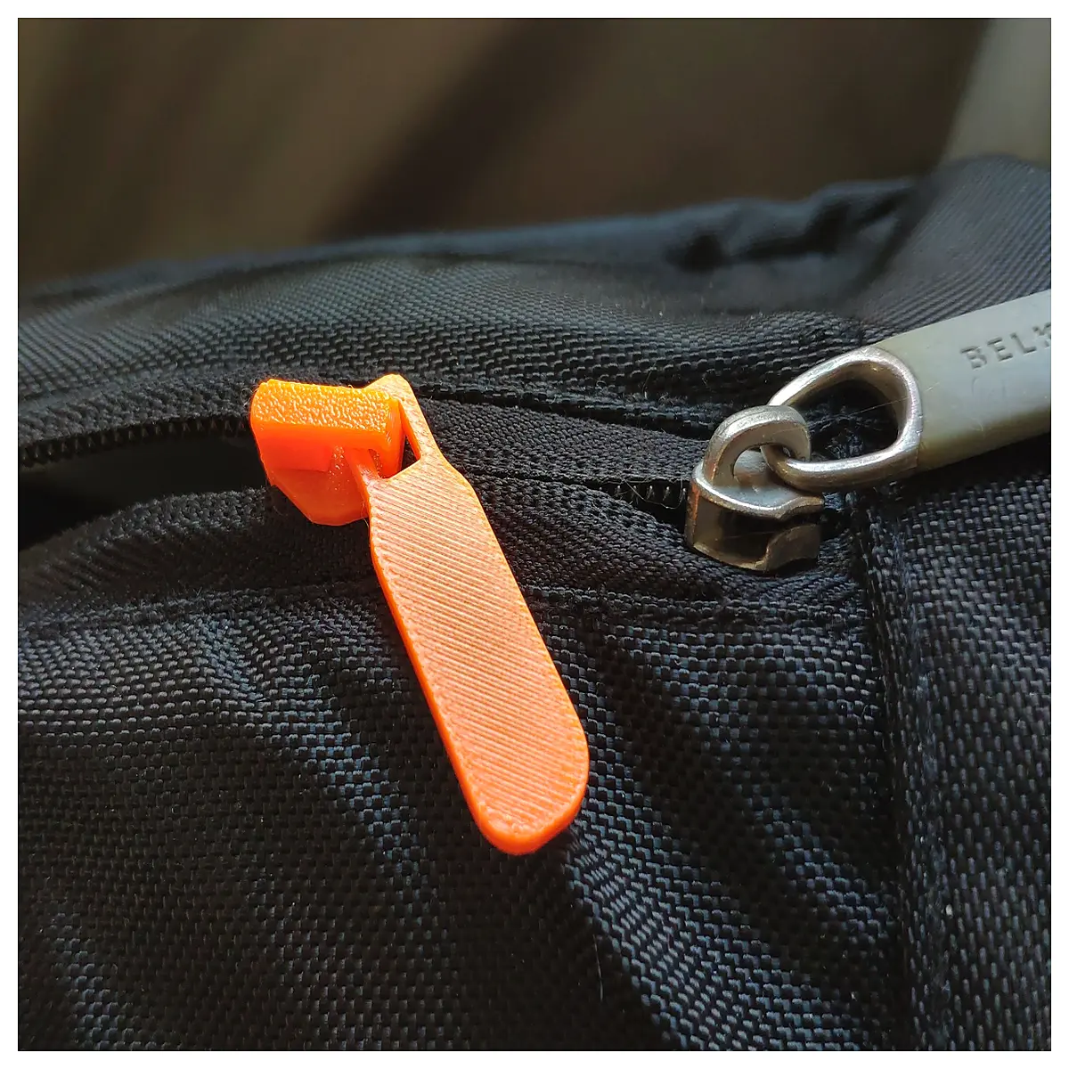 reverse slider zipper replacement parts duty metal coil nylon pull tab repair
