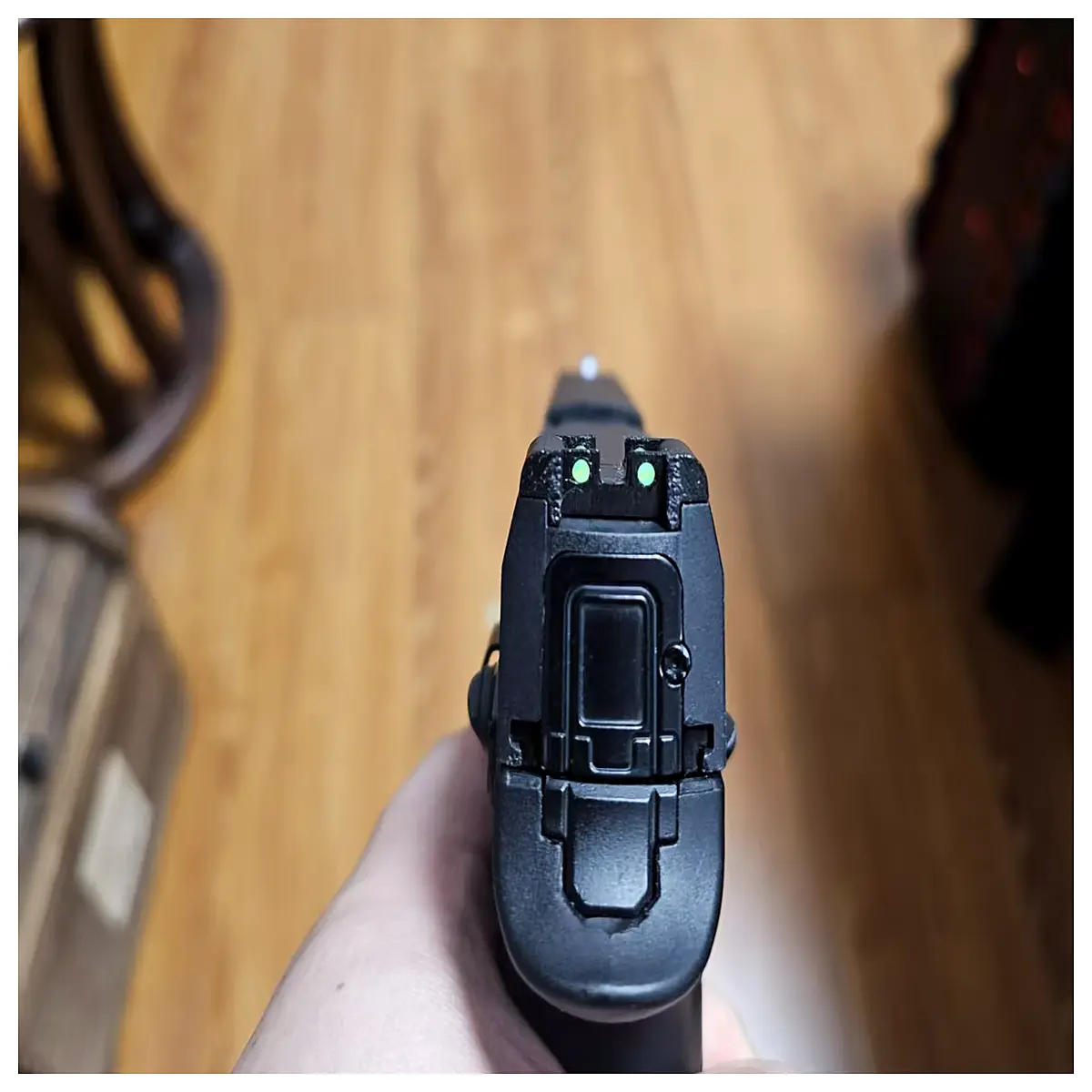 udl p320 fiber optic red dot sight for glock 19 45 compact holosun compatible reflex scope tactical aiming reticle