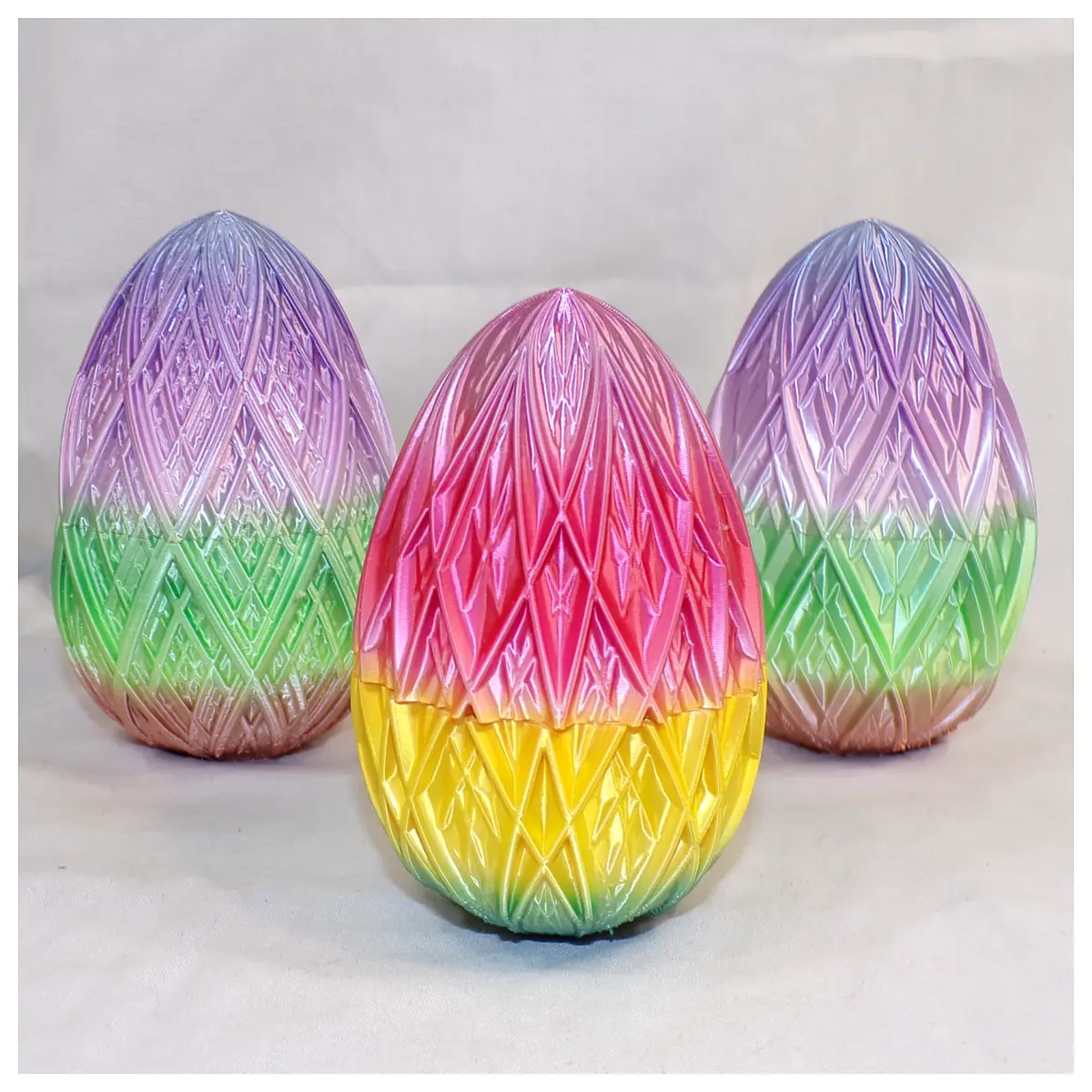 elegant egg shaped jewelry holder for necklaces earrings 67mm 8cm size