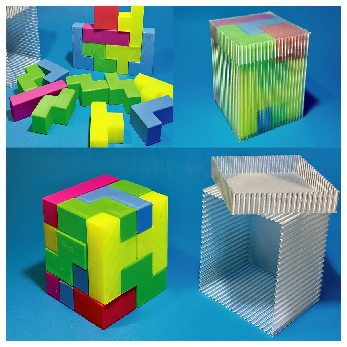 puzzle with box for kids adults educational brain teaser gift