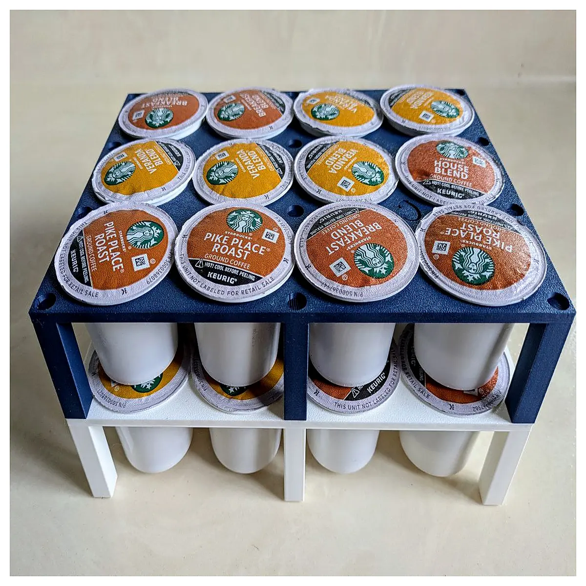 coffee pod drawer organizer insert for nespresso keurig capsule storage