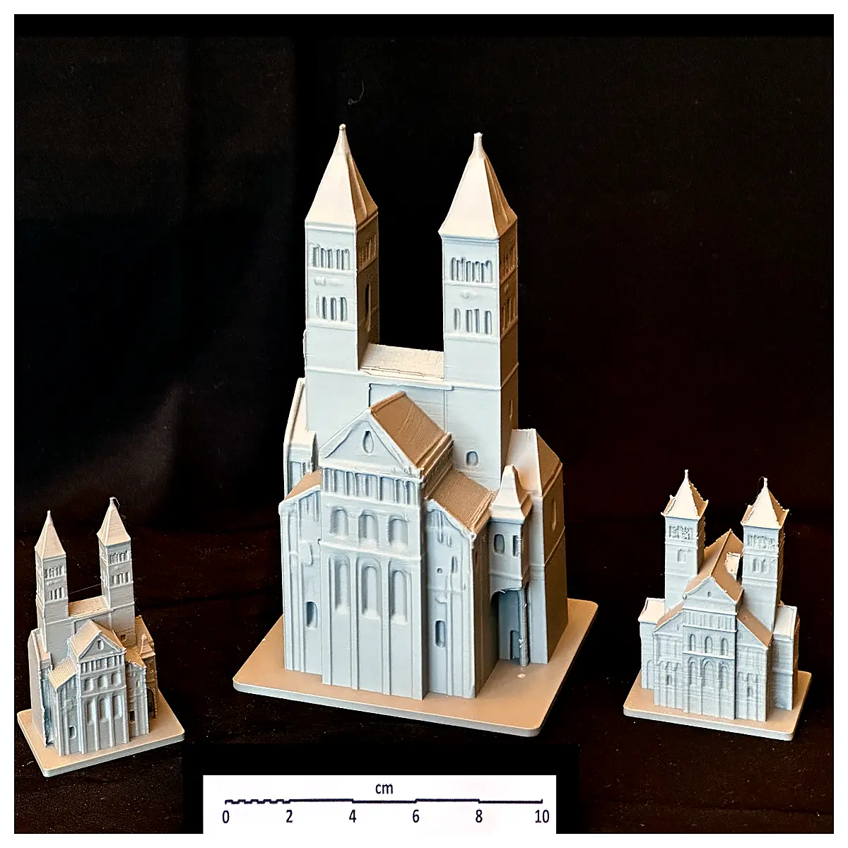 murbach abbey upper rhine historical architecture miniature for collectors