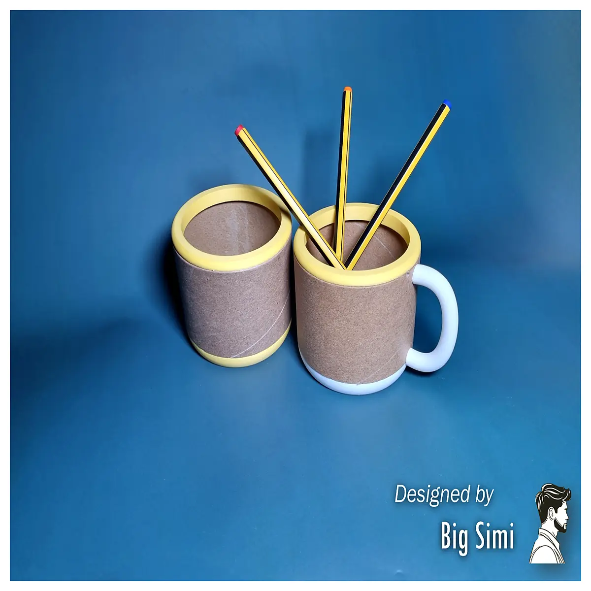 ceramic mug style desk organizer pen holder cup for office supplies storage cute stationery gift