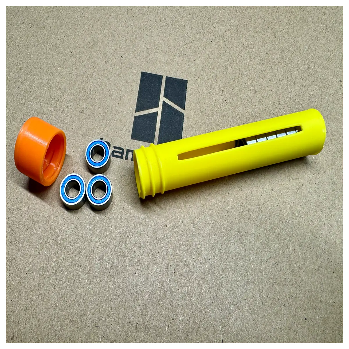 10mm bearing support tube organizer nut for cable management system hardware