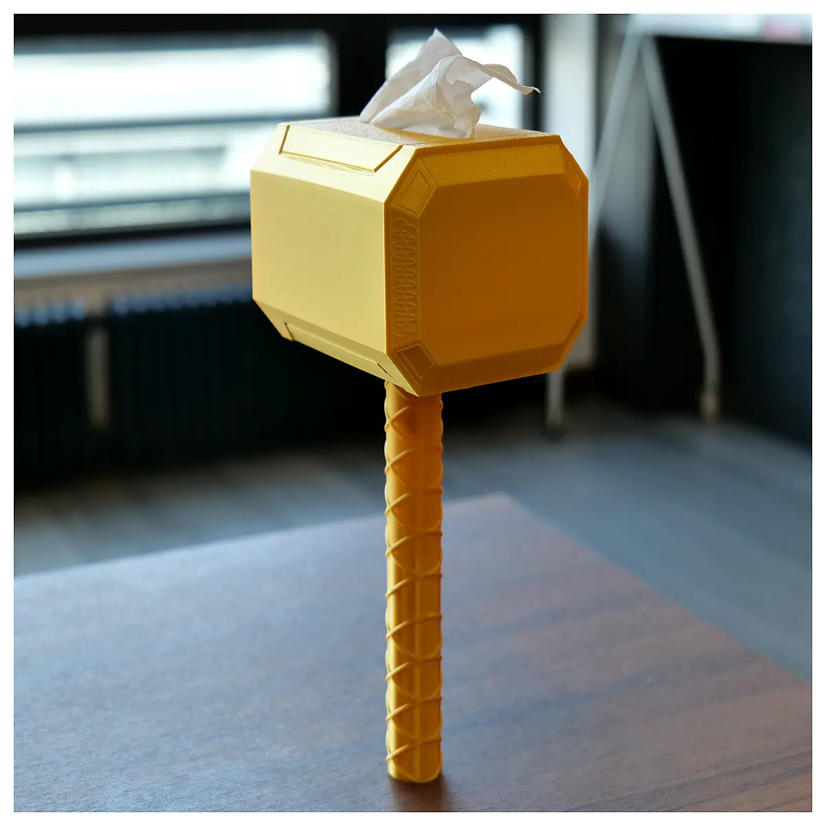 cute hammer shaped tissue box cover for sofa living room table plastic cartoon napkin holder organizer