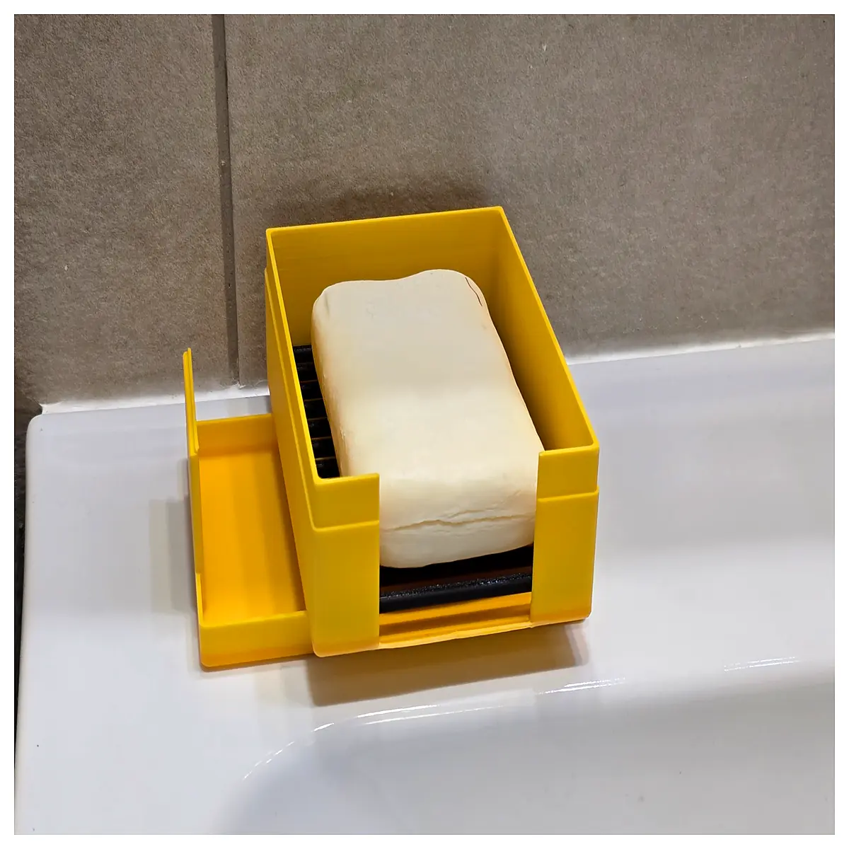 soap dish with drainage holes for bathroom sink non slip soap saver tray holder organizer