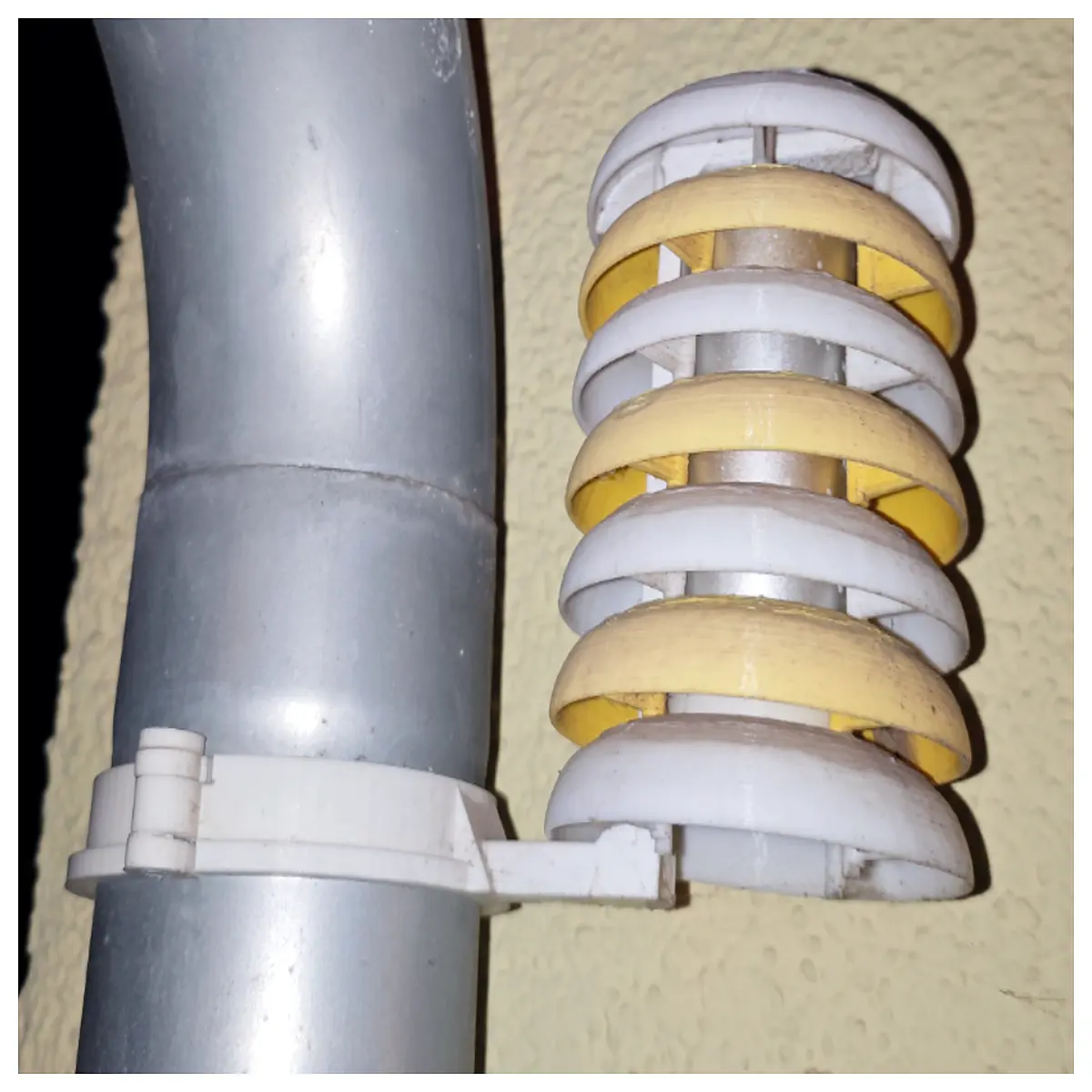 netatmo rain gauge bracket mounting for outdoor gutter installation compatible with smart home weather station accessories