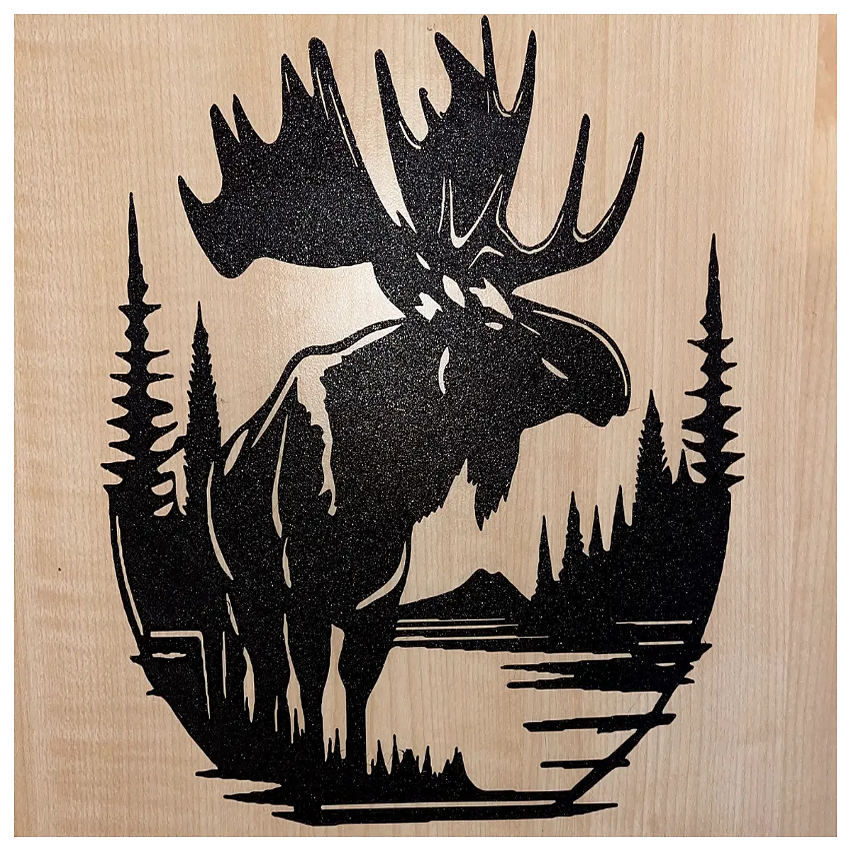 rustic deer wall art moose hanging decor woodland animal plaque cabin rustic home accessories
