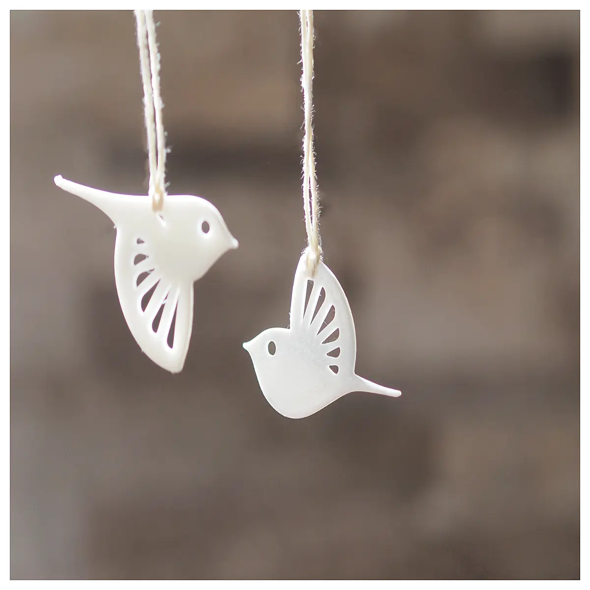 hanging bird ornaments for home decor festive avian decorations nature themed wall art accents