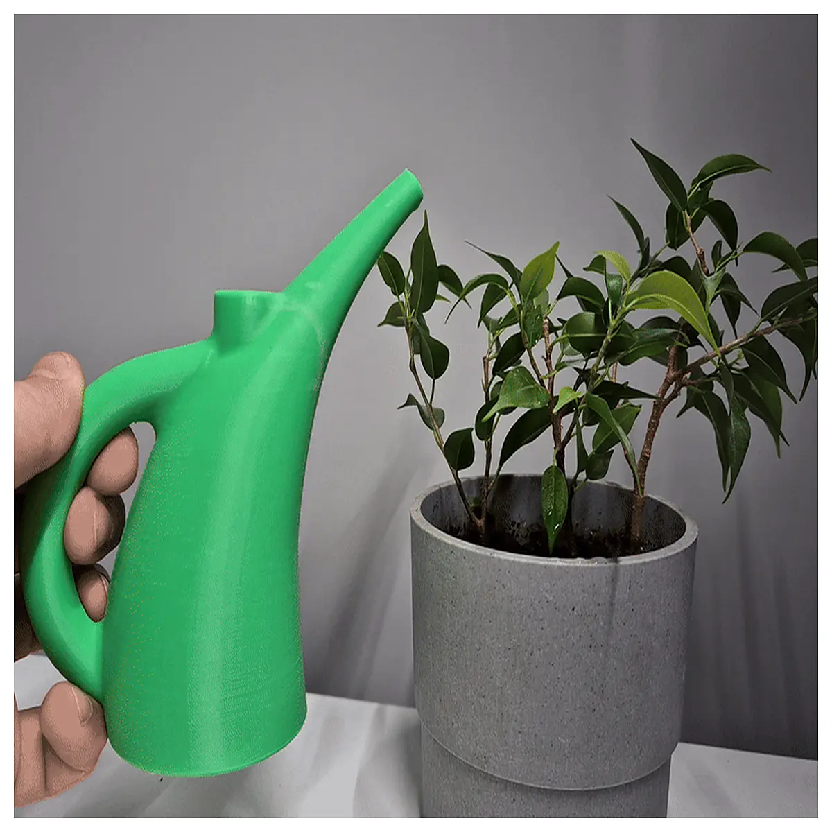 modern watering can for indoor plants sleek metal garden sprayer with long spout