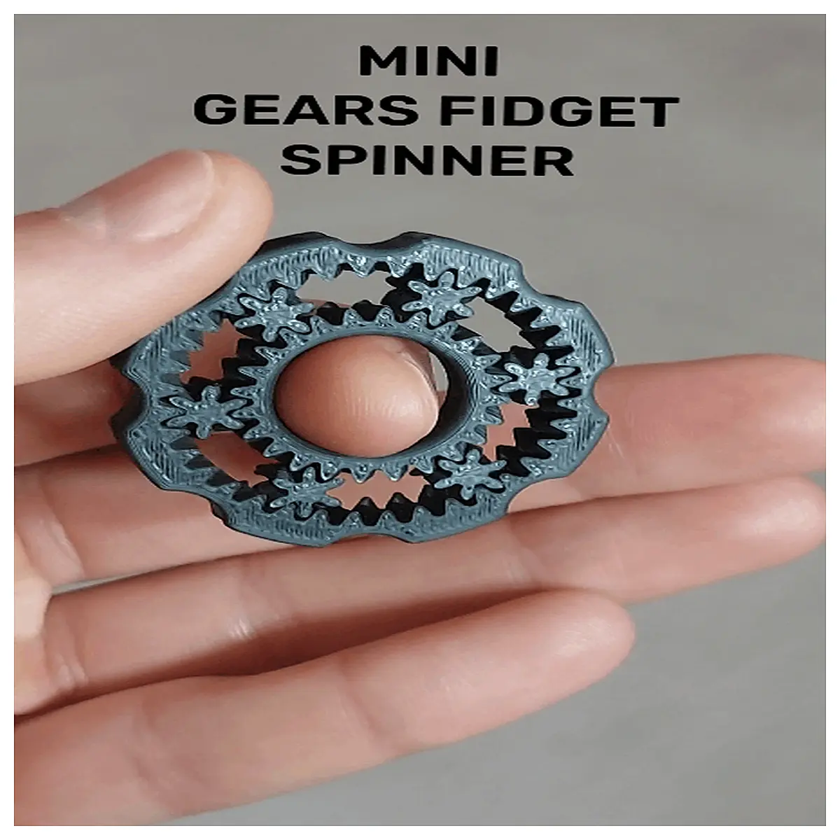 mini gear fidget spinner toy for anxiety relief stress relief desk toys