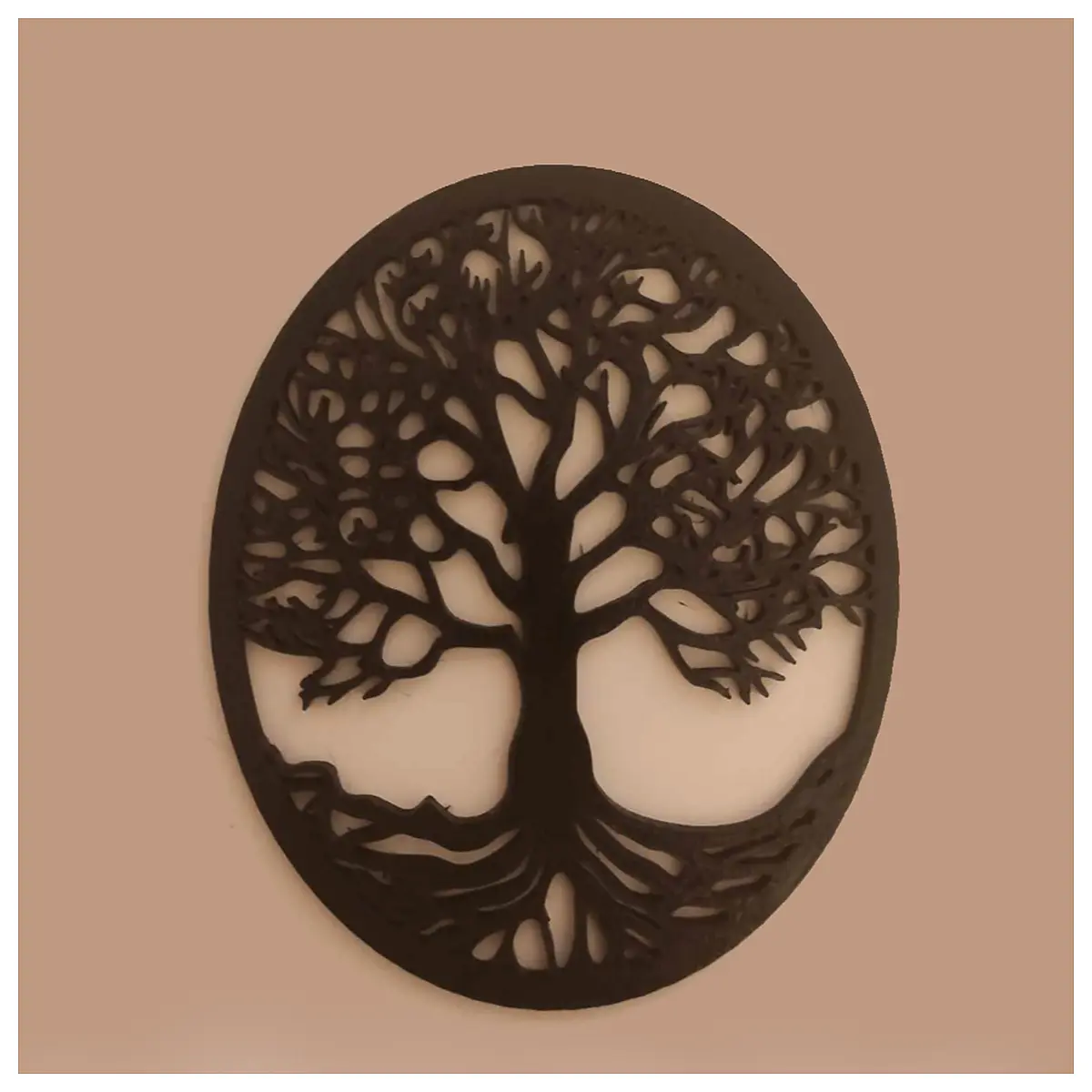 tree shaped coasters for drinks table protection wood cork nature decor