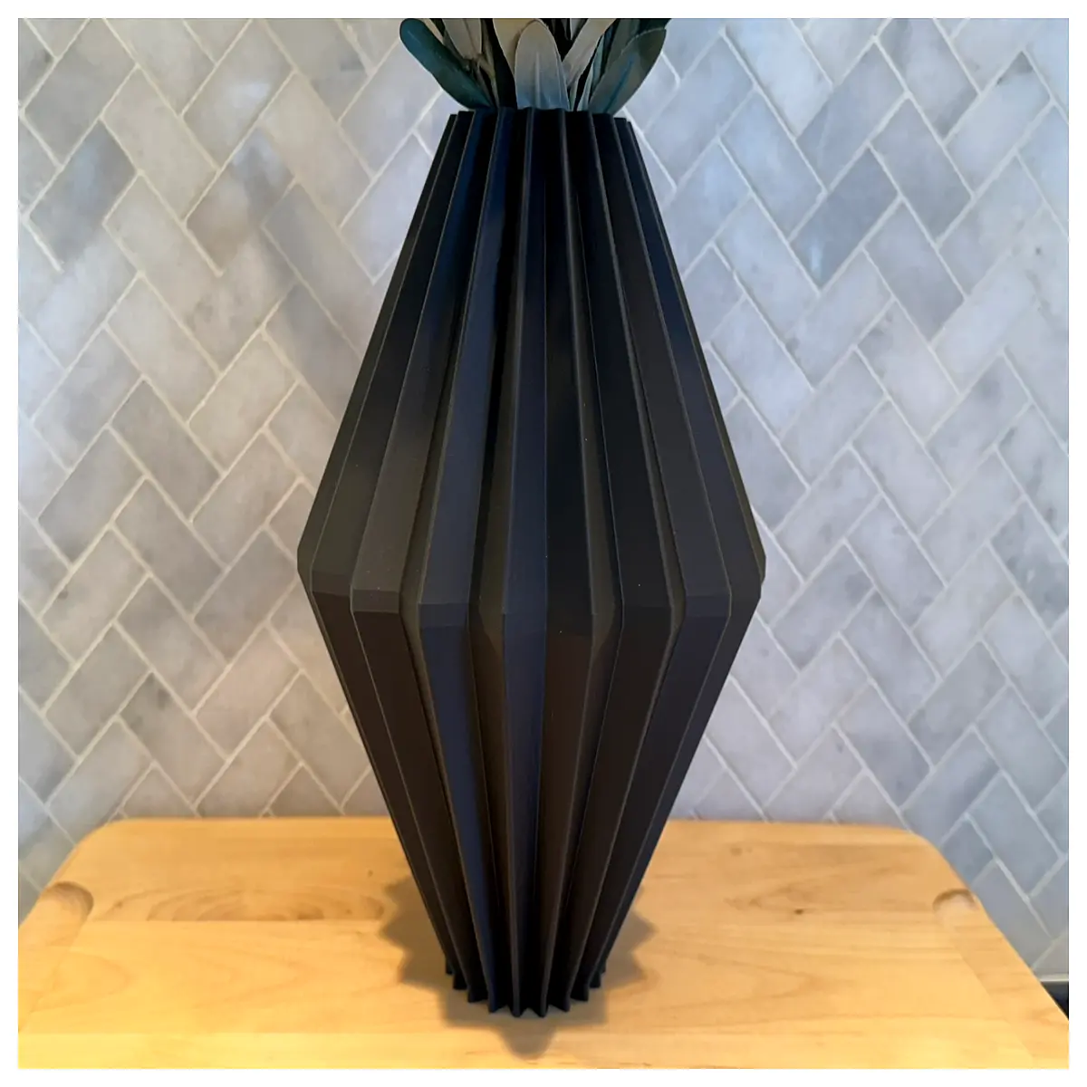 247mm tall modern starburst vase for dried flowers geometric centerpieces home decor accents