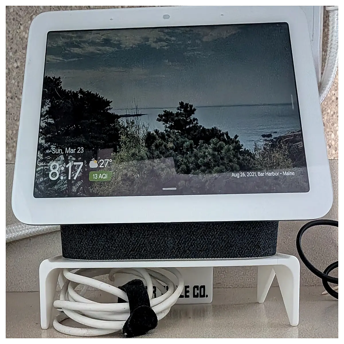 nest hub mini desktop holder mount accessory for smart