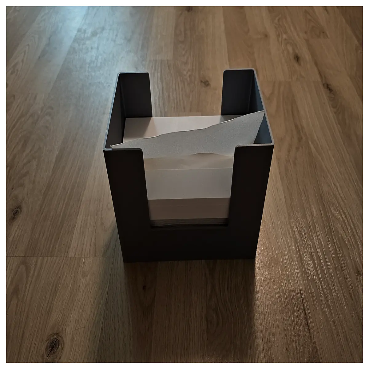 modern linen napkin holder for dining table stylish kitchen countertop organizer rectangular paper towel dispenser for home decor