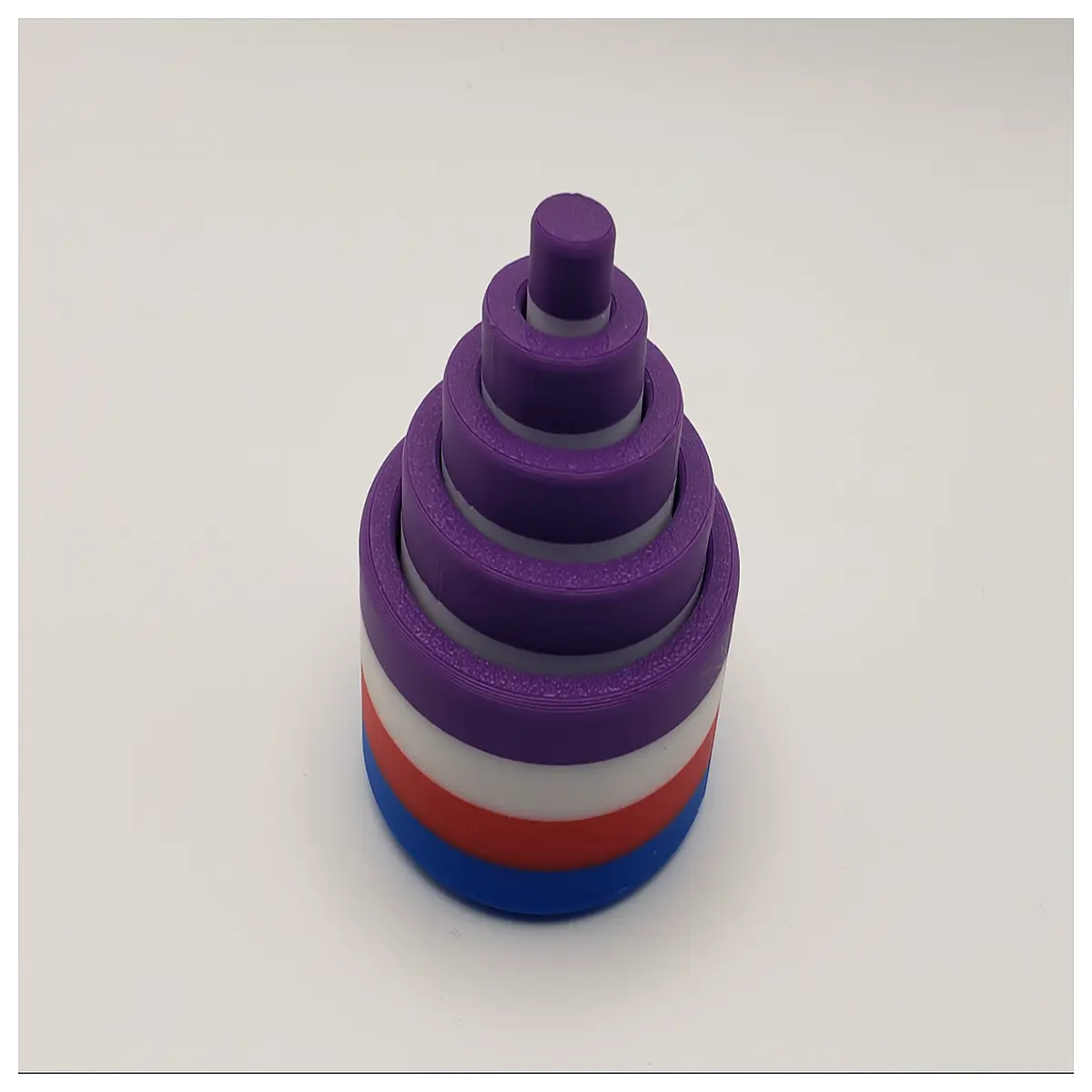 printed rotating fidget spinner toy stress relief anti anxiety desk gadget for adults kids