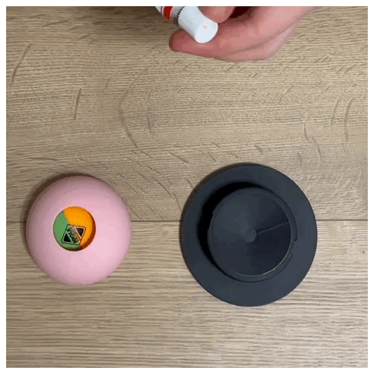 cat dog licking ball treat dispenser interactive puzzle feeder slow eating anti anxiety enrichment toy for small medium pets