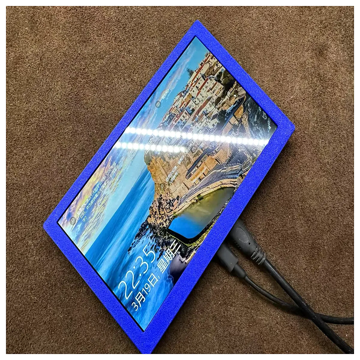7 inch ips monitor for laptop gaming extender screen hd portable with usb c plug and play secondary monitor