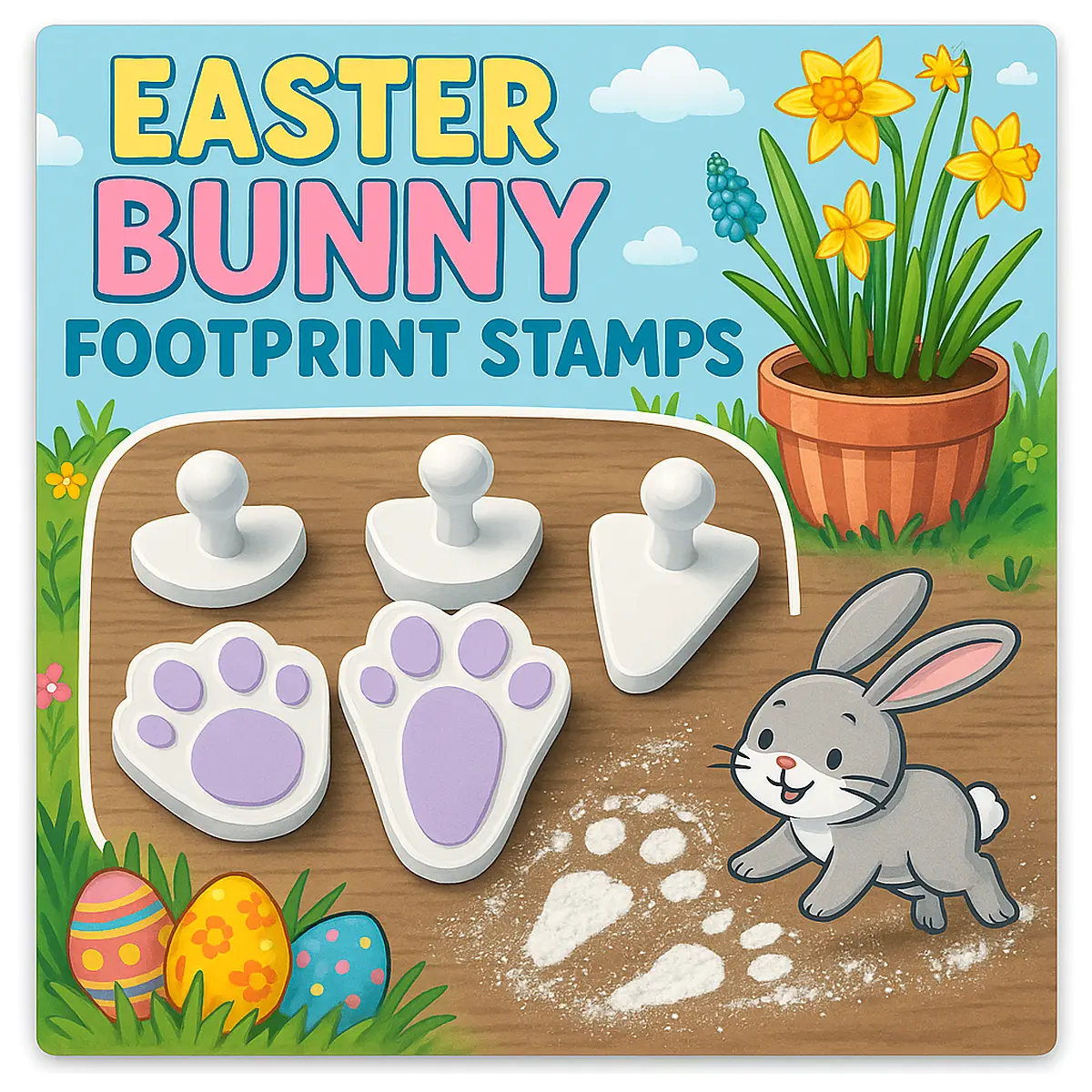 cute bunny foot stamp for scrapbooking baby shower favors cute animal rubber stamps for crafts