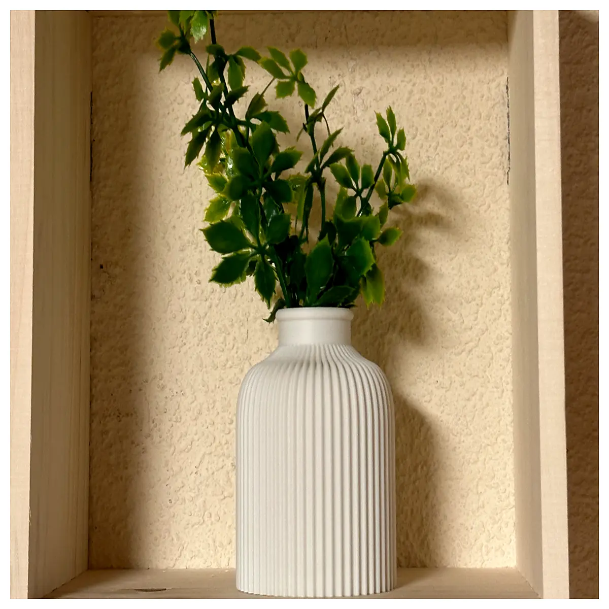 modern ceramic vase for living room tall flower holder centerpiece decor minimalist white planter for dried flowers eucalyptus home accent table styli