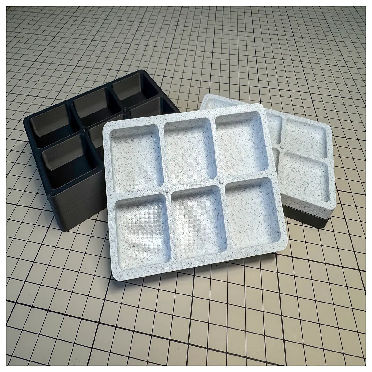 stackable parts organizer bins with lid compatible lwzm1 desktop storage system modular plastic crate for workshop tools hardware