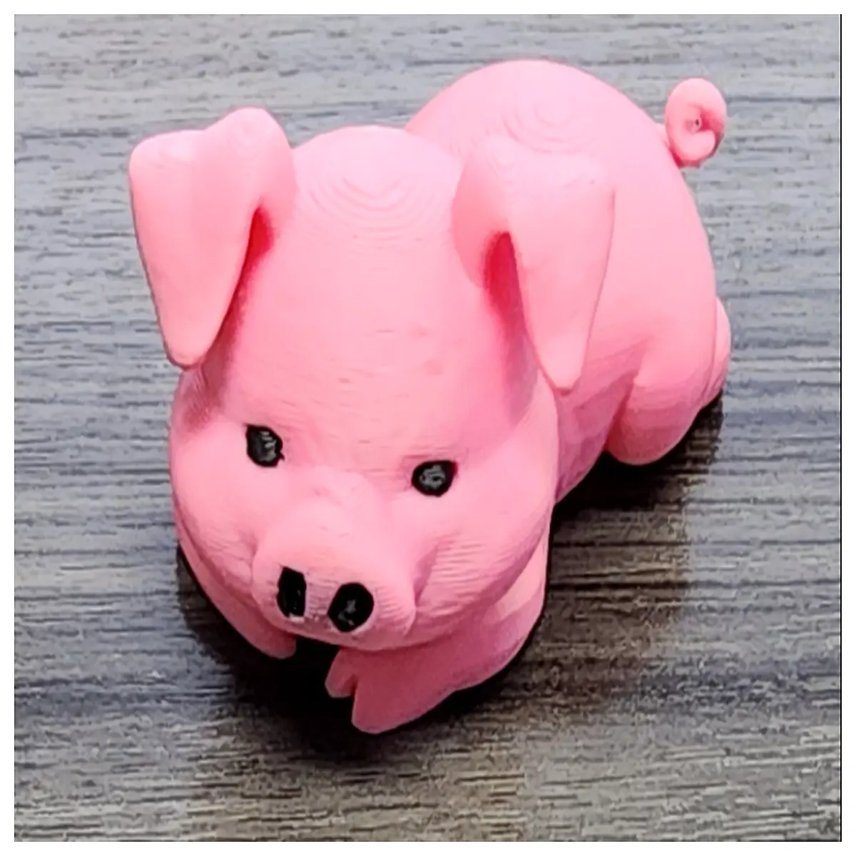cute pig desk decor farm animal office supplies funny piggy figurine for home shelf kawaii swine statue gift