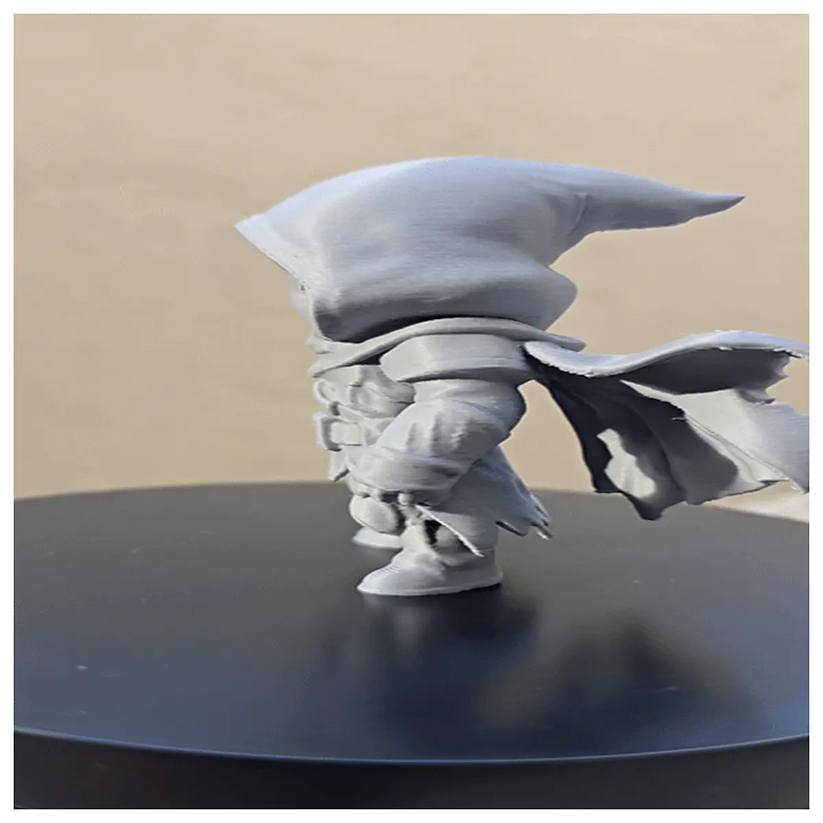 dark shadow figure collectible statue for desk gaming room decor fantasy