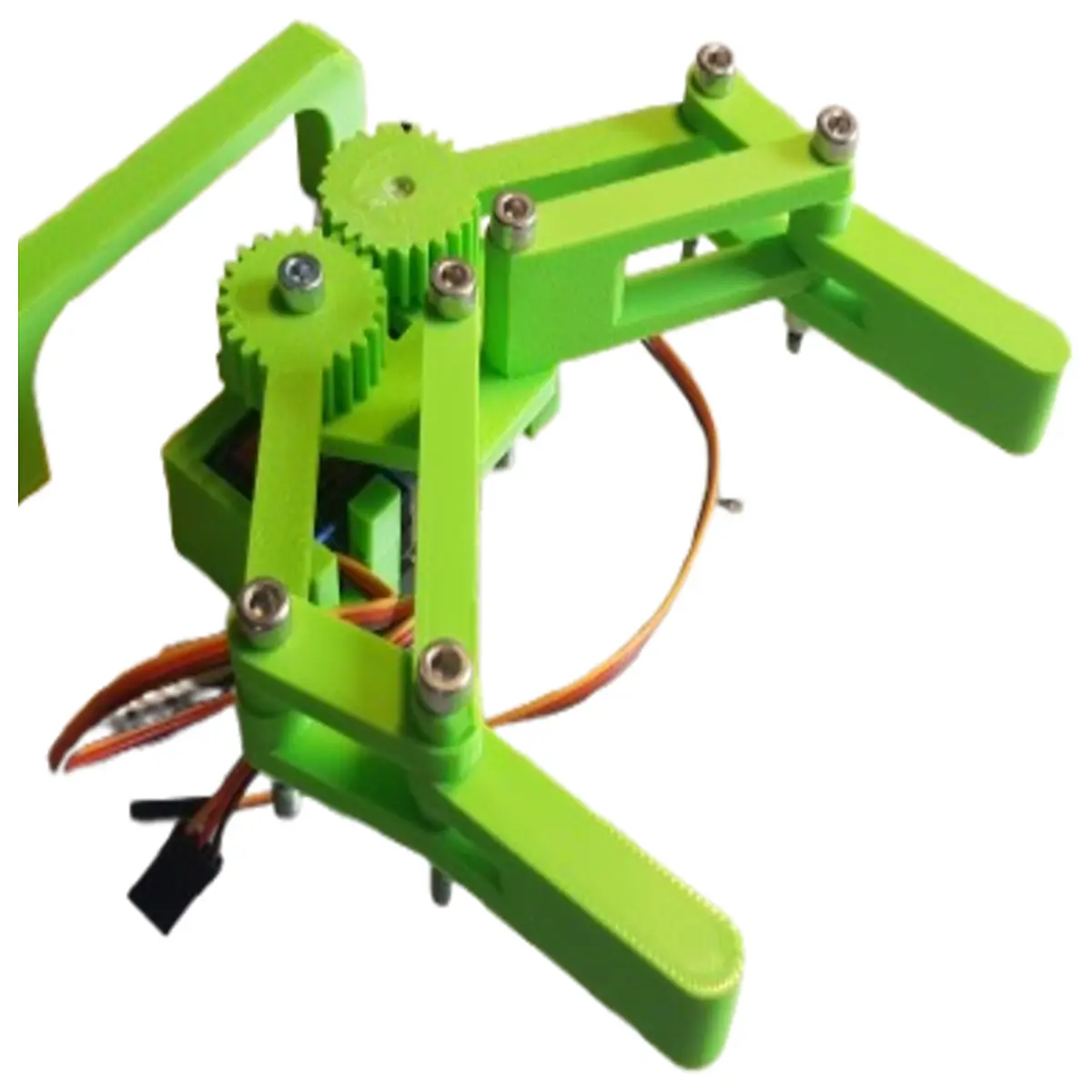 robotic gripper claw servo motor 2 axis arm for diy automation projects