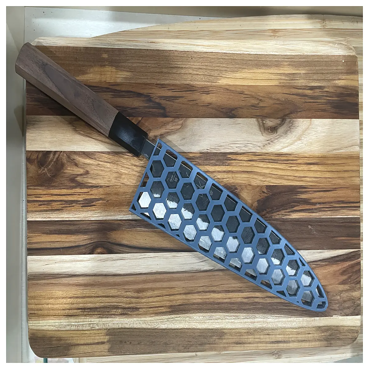 stainless steel chef cover protector sleeve case for 210mm gyuto kitchen blade storage