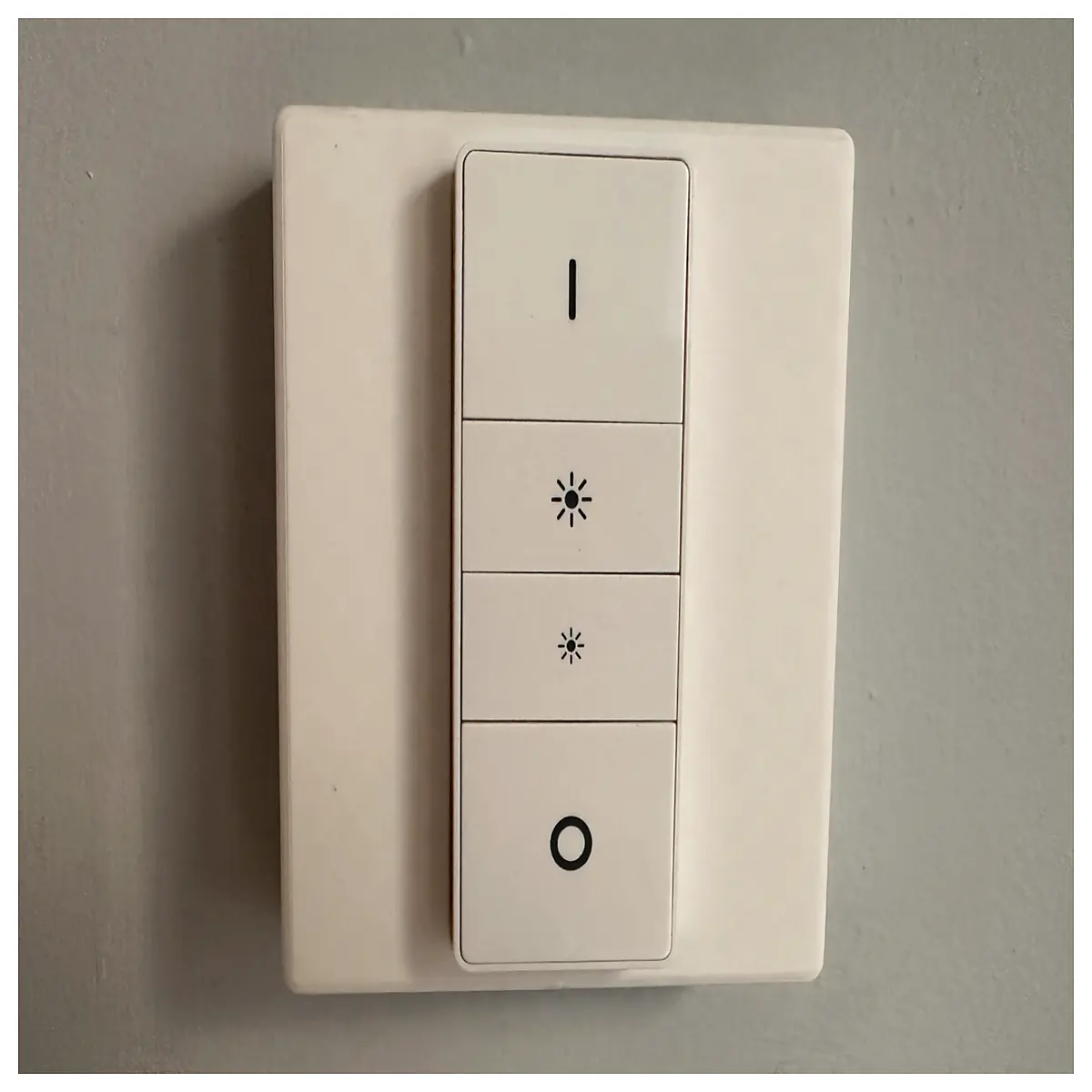 hue dimmer switch cover replacement wall plate bracket mounting smart home accessory