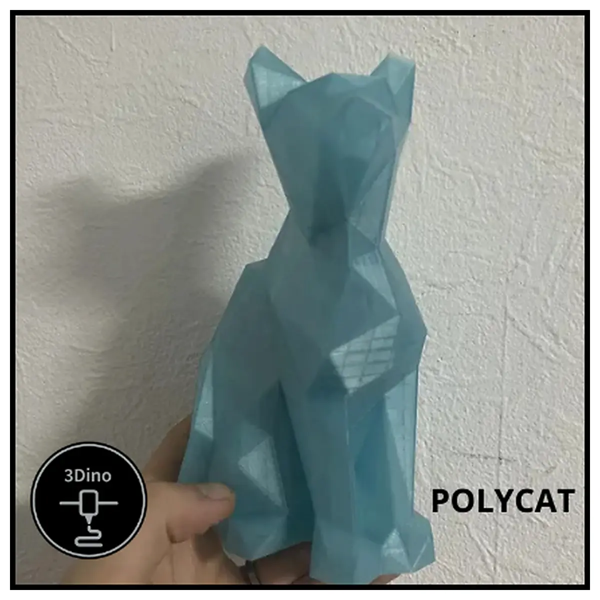 poly cat geometric piggy bank modern kids savings jar resin money box children