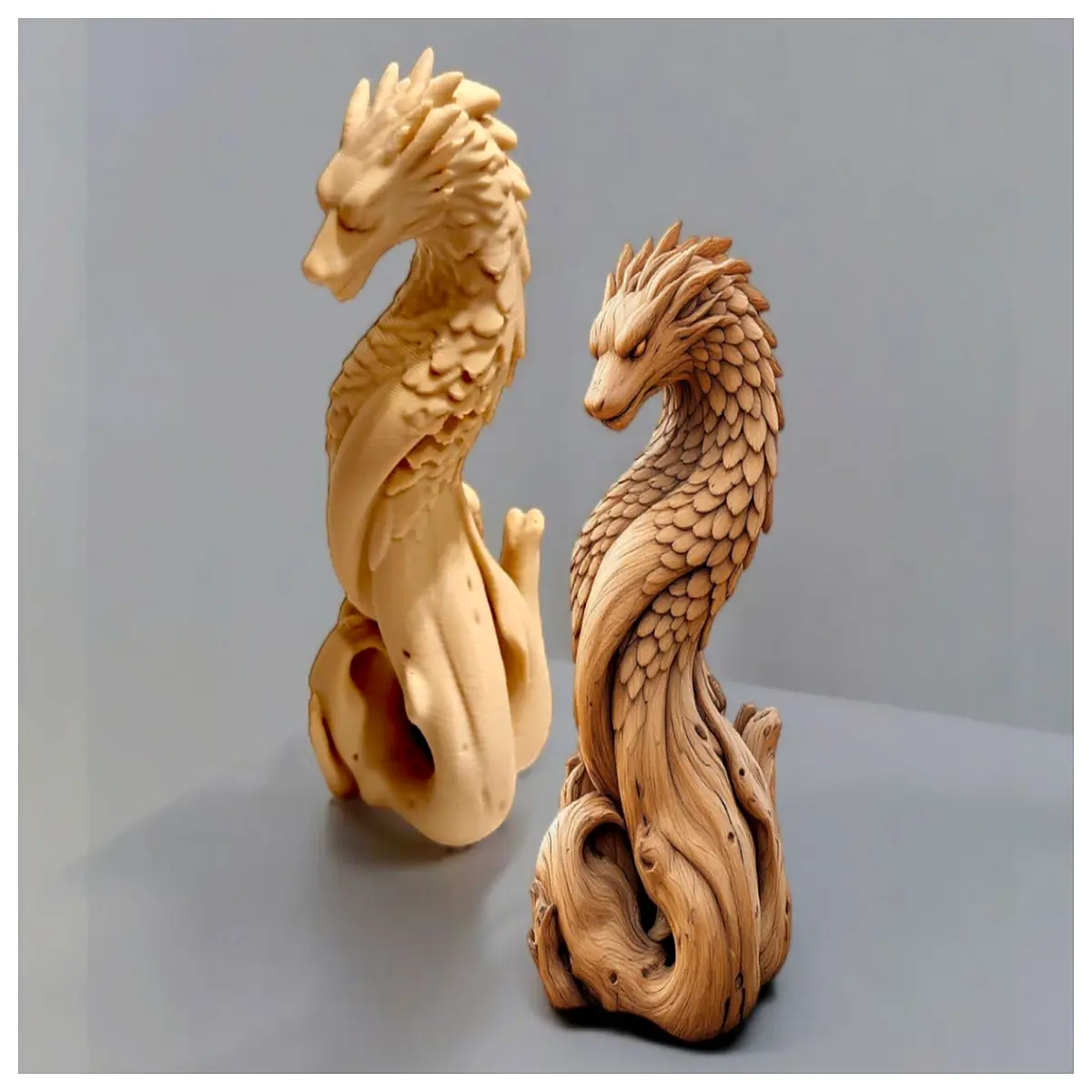 mystical dragon statue home decor fantasy figurine resin sculpture garden ornament mythical beast art piece