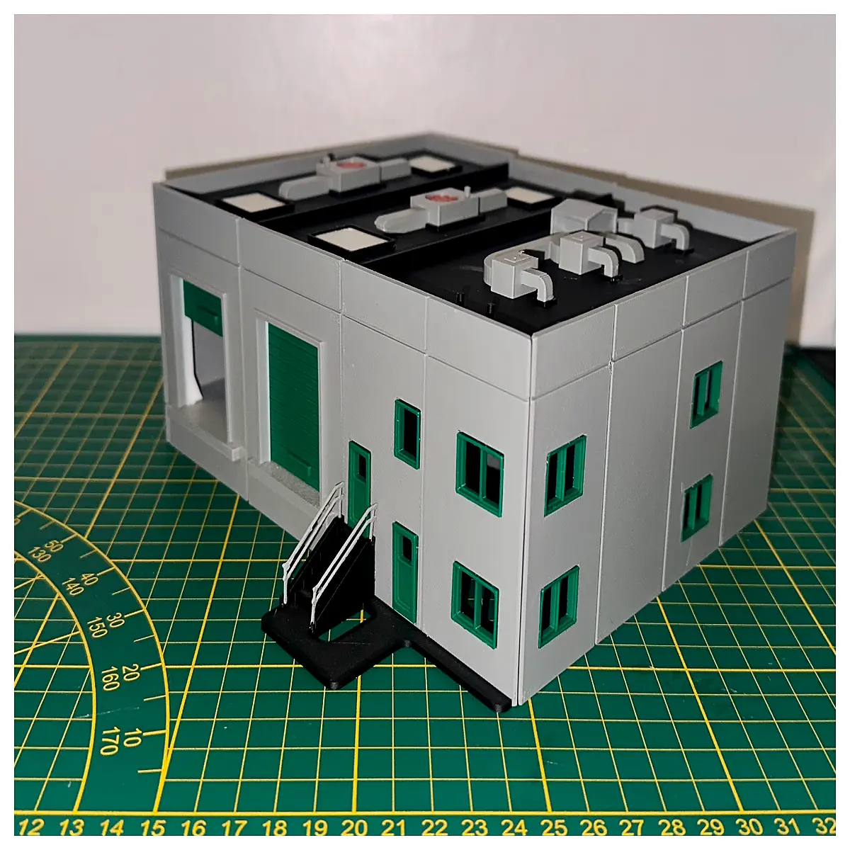 new distribution center ho scale building diorama accessories