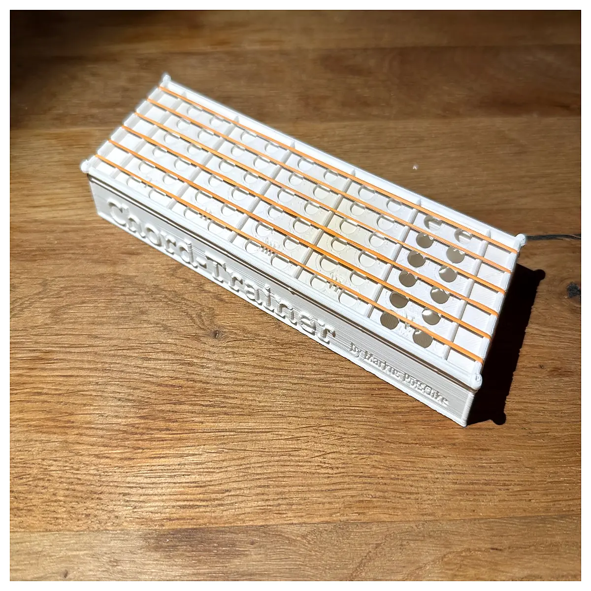 mini travel guitar chord trainer practice tool for beginners acoustic finger strength