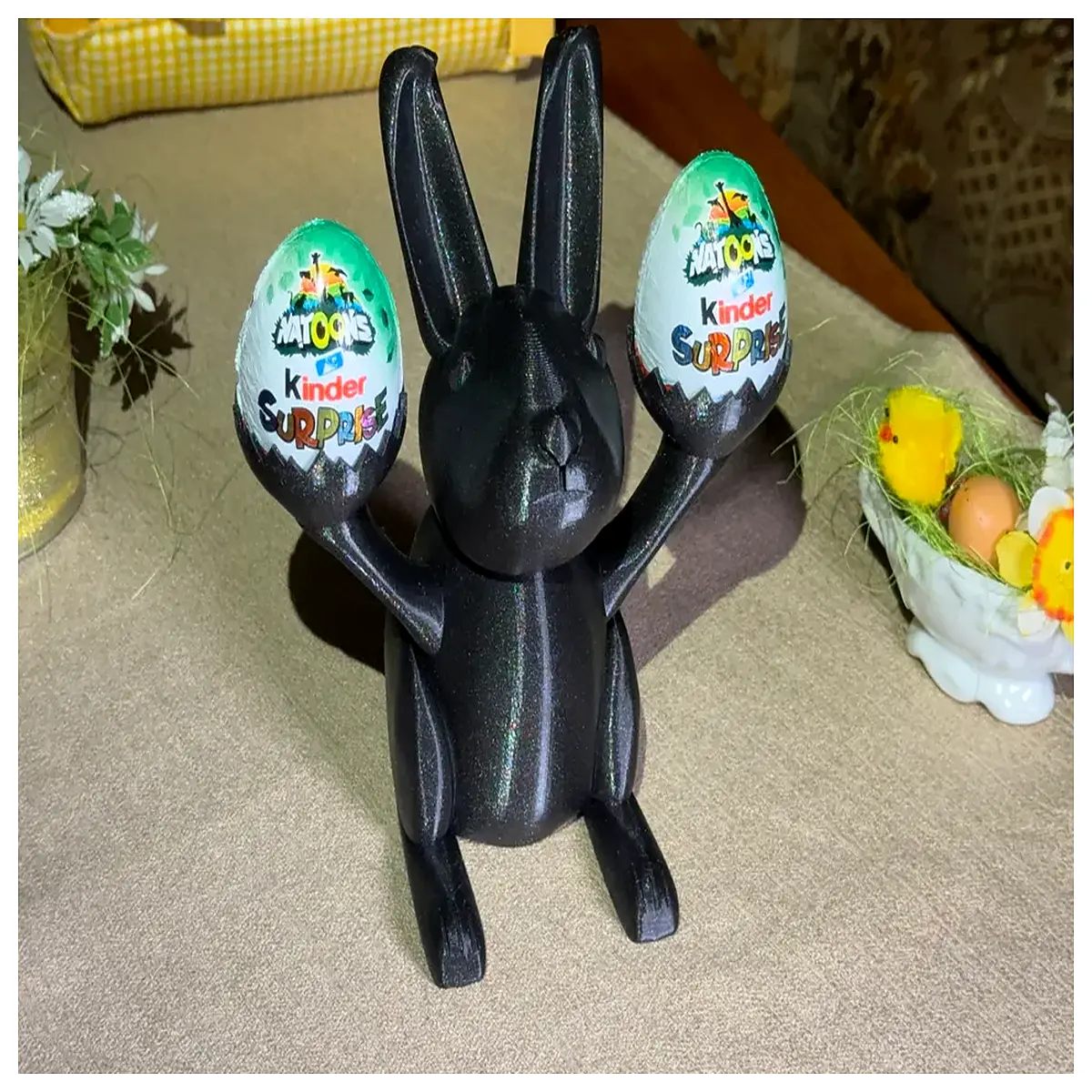 easter bunny decoration for home garden party supplies
