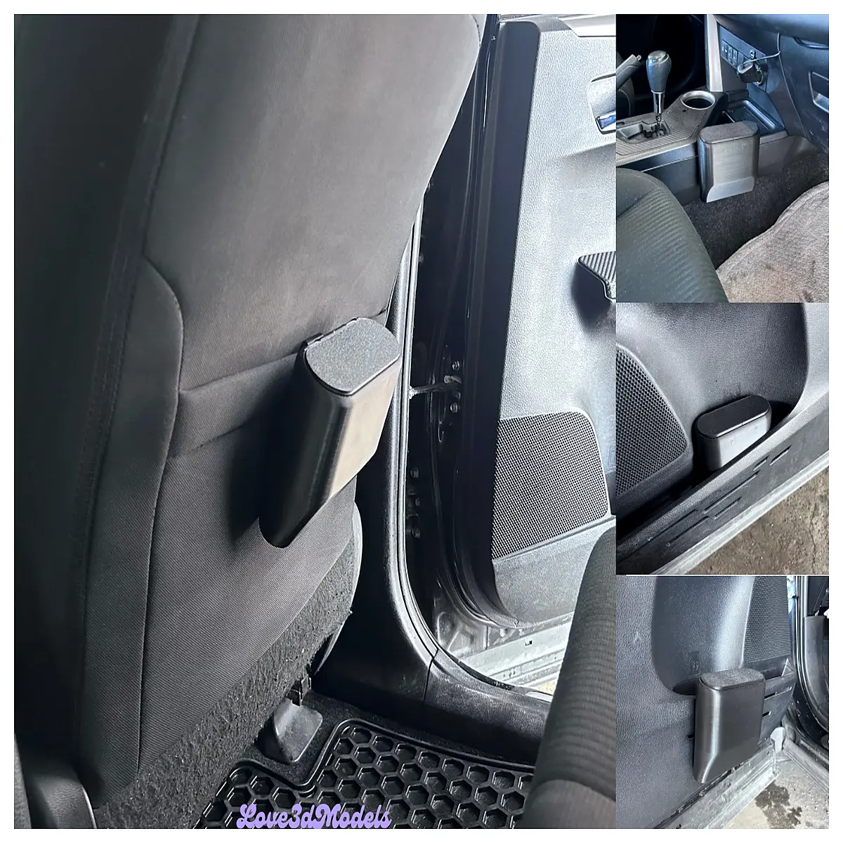 car organizer console storage box multi compartment seat gap filler trunk cargo tray with lid