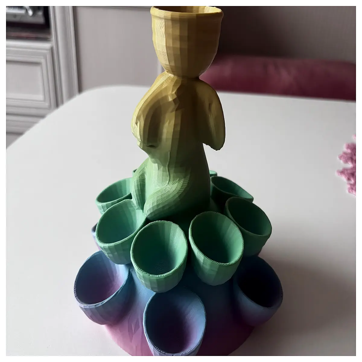 easter bunny mini chocolate egg holders tray for candy party favors